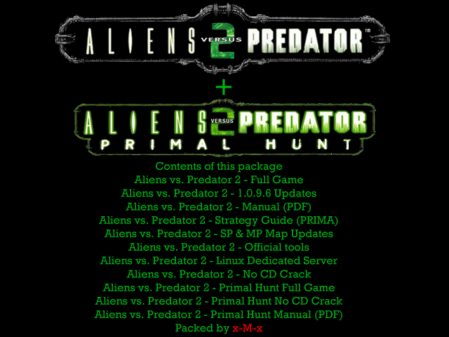 Aliens Vs Predator 2 Primal Hunt Download Tpb Torrent